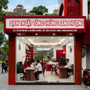 Dịch thuật công chứng Đan Phượng