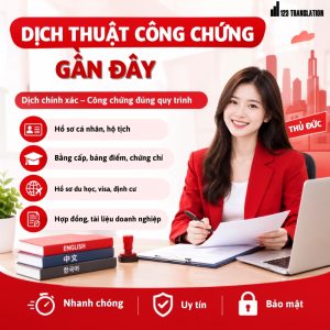 Dịch thuật công chứng gần đây