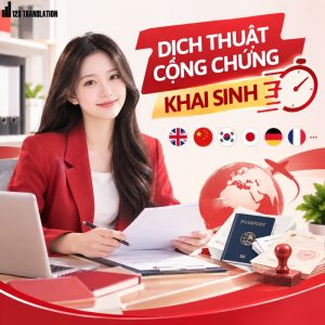 Dịch thuật công chứng khai sinh