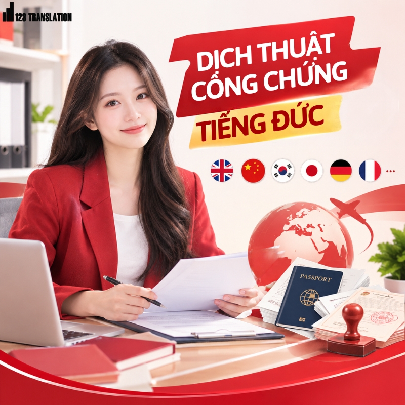 Dịch thuật công chứng tiếng Đức