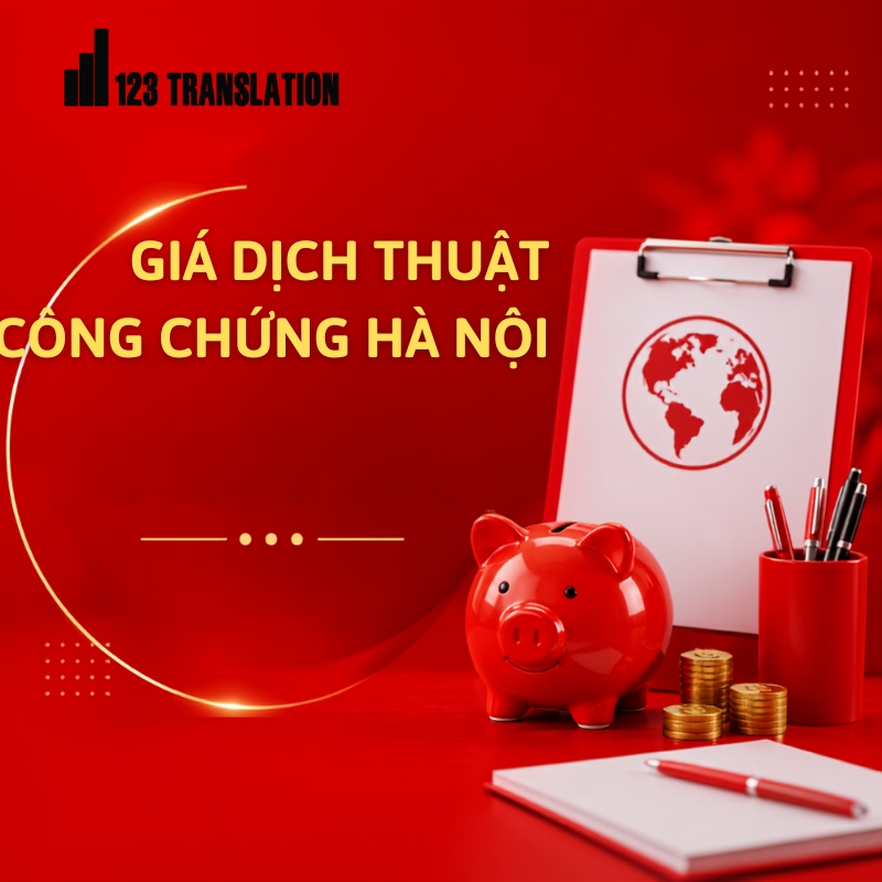 Giá dịch thuật công chứng Hà Nội