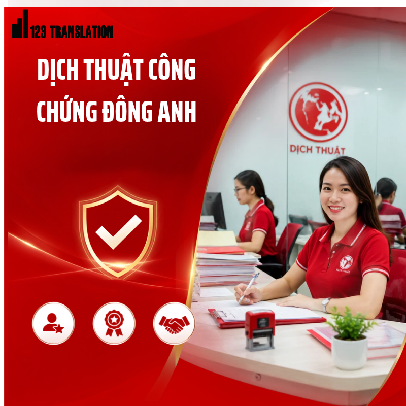 DỊCH THUẬT CÔNG CHỨNG ĐÔNG ANH