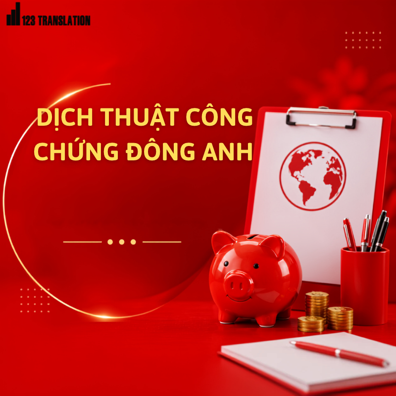 DỊCH THUẬT CÔNG CHỨNG ĐÔNG ANH