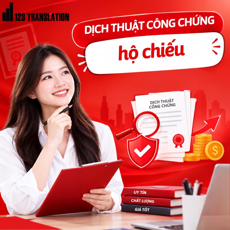 Dịch thuật công chứng hộ chiếu uy tín, chính xác, lấy nhanh tại Hà Nội năm 2026