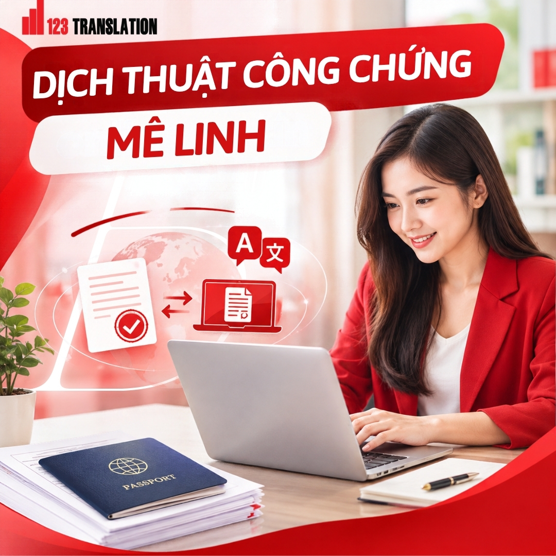 Dịch thuật công chứng Mê Linh