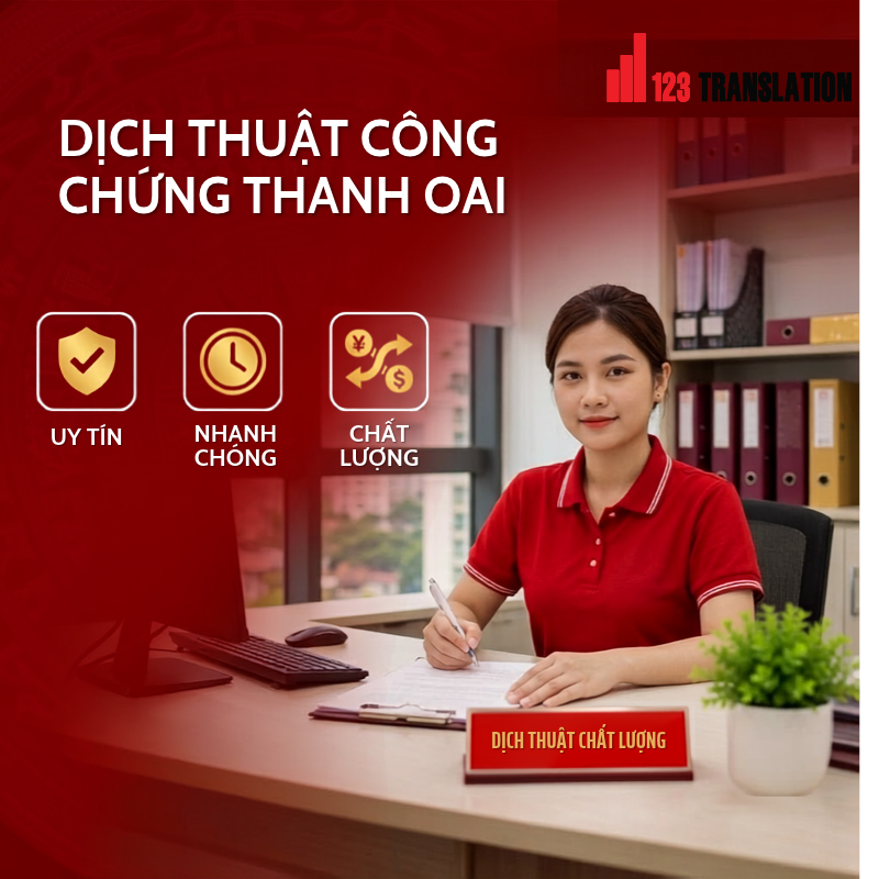 Dịch thuật công chứng Thanh Oai